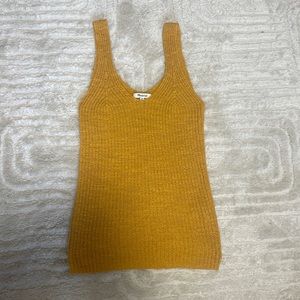 Ochre Madewell sweater tank size XS